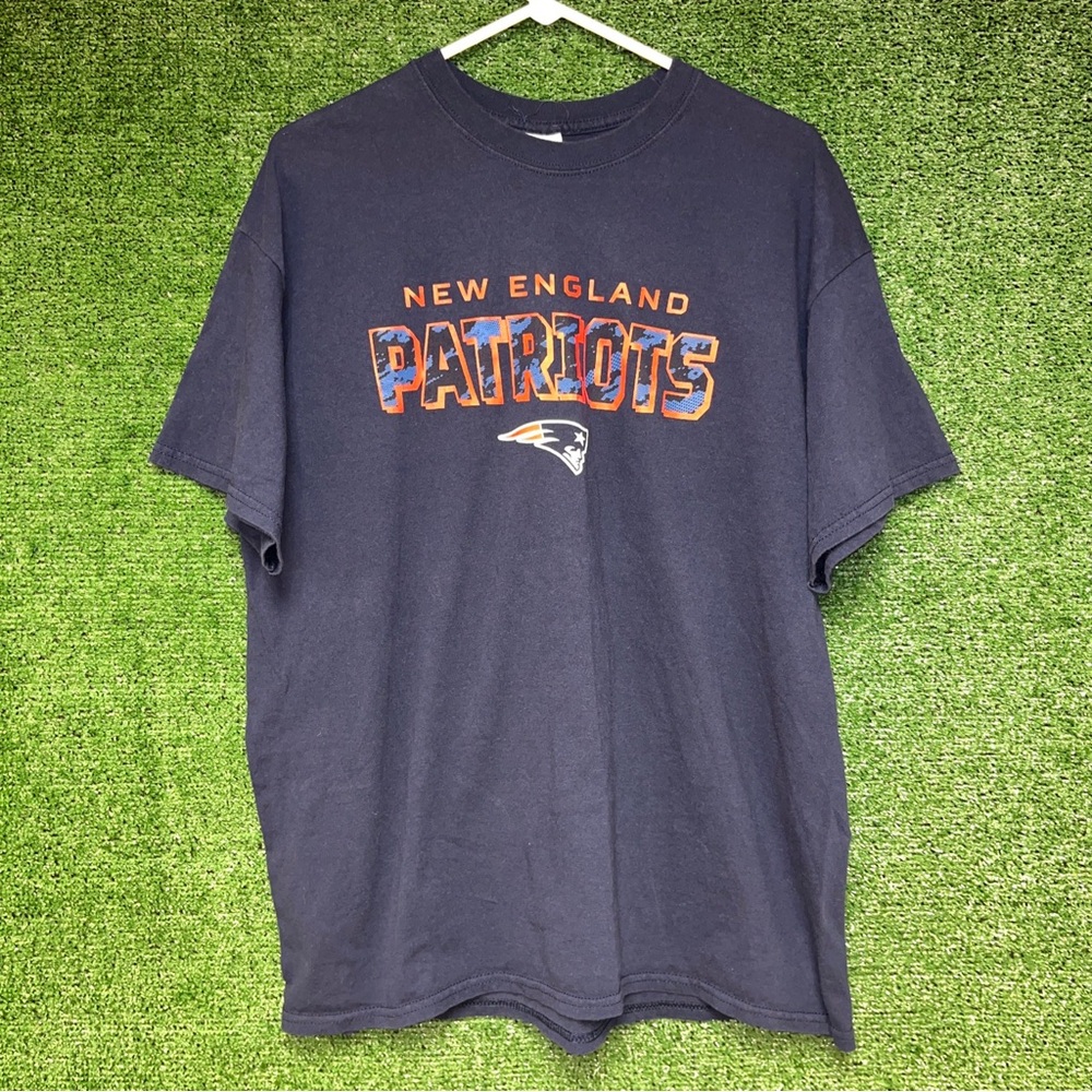 New England Patriots Navy Blue Shirt XL NFL MA Tom Brady